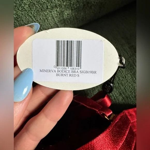 NWT Bordelle Minerva 3 piece Set in Burnt Red size S - Picture 4 of 9